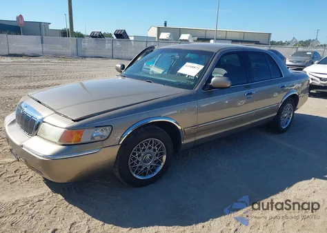 2001 Mercury Grand Marquis Gs from USA, damaged, VIN 2MEFM74W11X695399